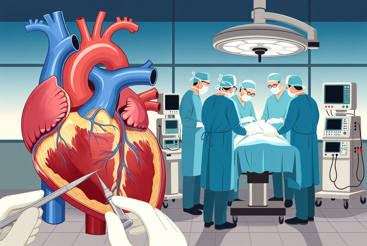 Cardiology & Cardiac Surgery illustration